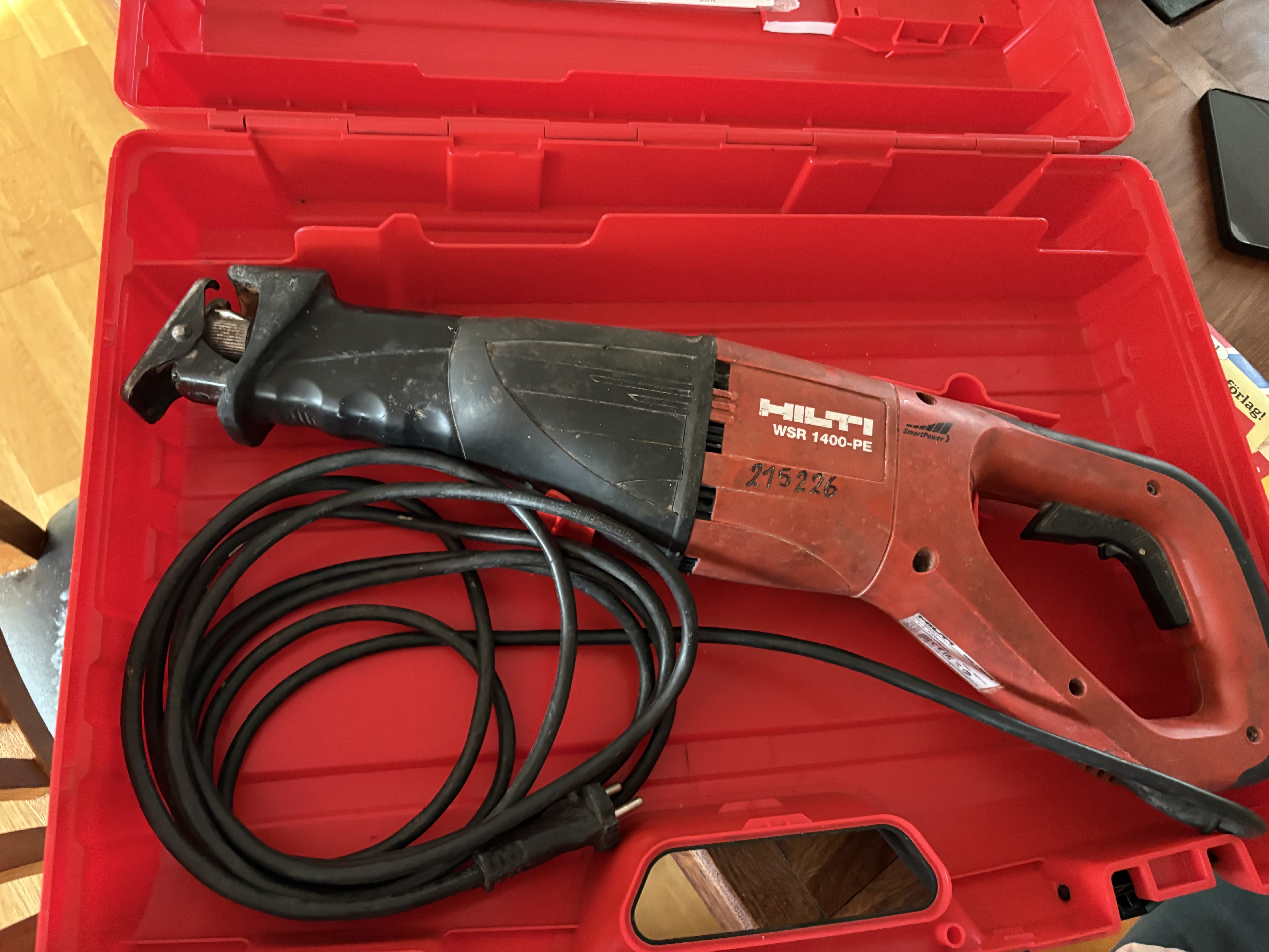Hilti tigersåg wsr 1400-pe