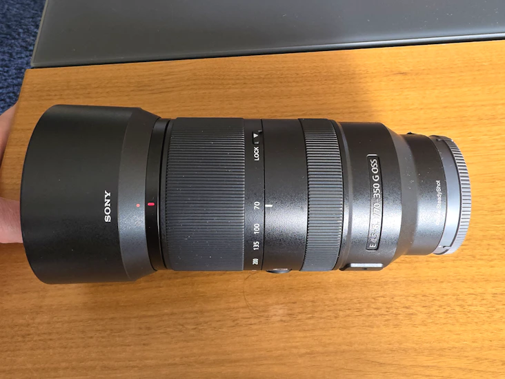 Sony zoomlinse 70-350mm e 4.5-6.3