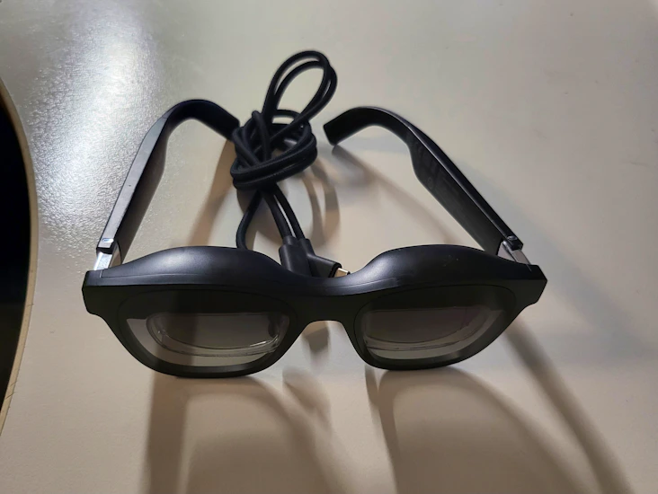 Nreal/xreal air ar glasögon