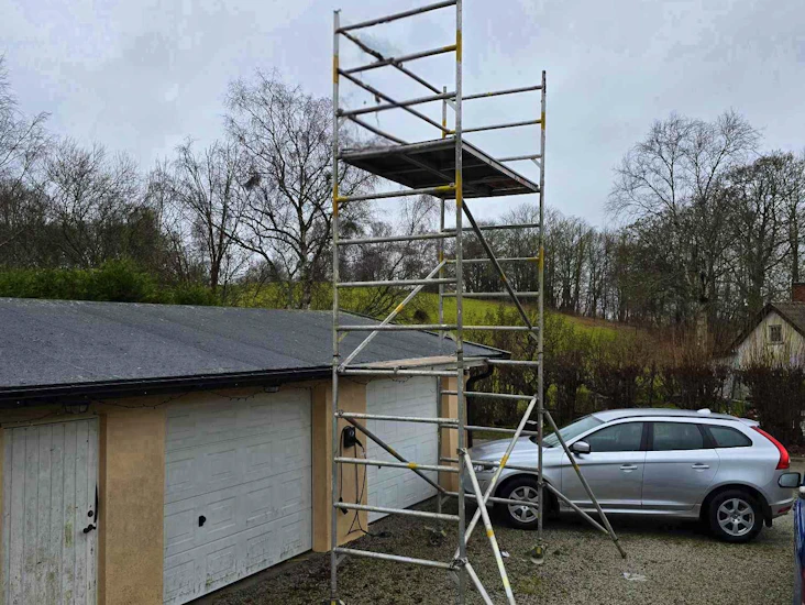 Aluminium ställning