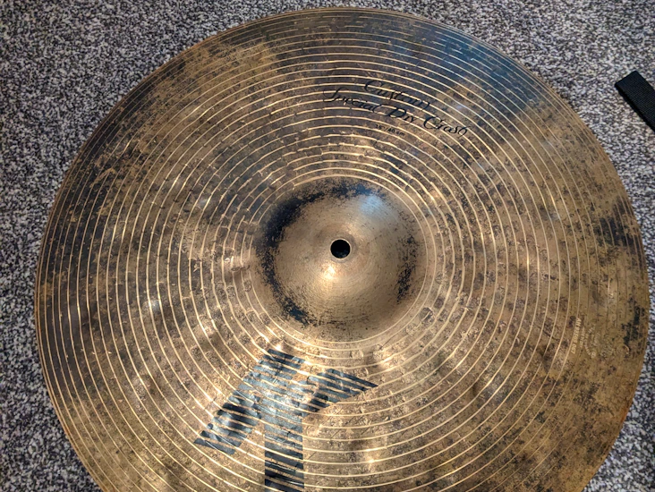 Drum cymbals bundle + hard case