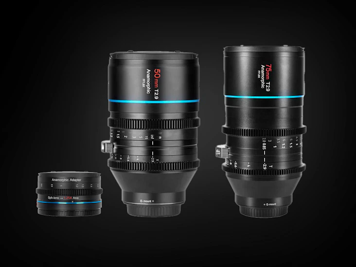 Sirui venus (1.6x anamorphic +2x adapter) rf mount