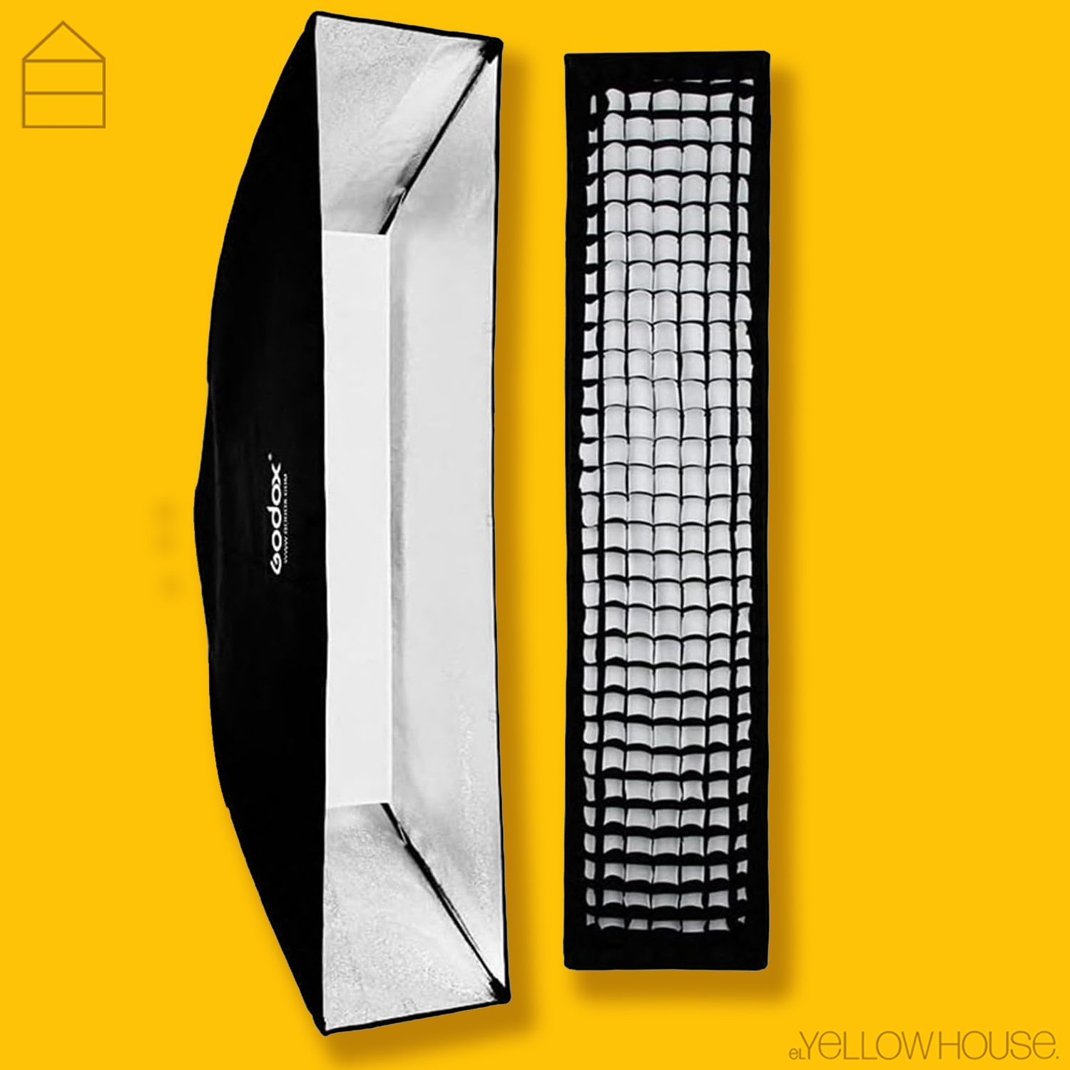 Godox stripbox 30x120cm with grid