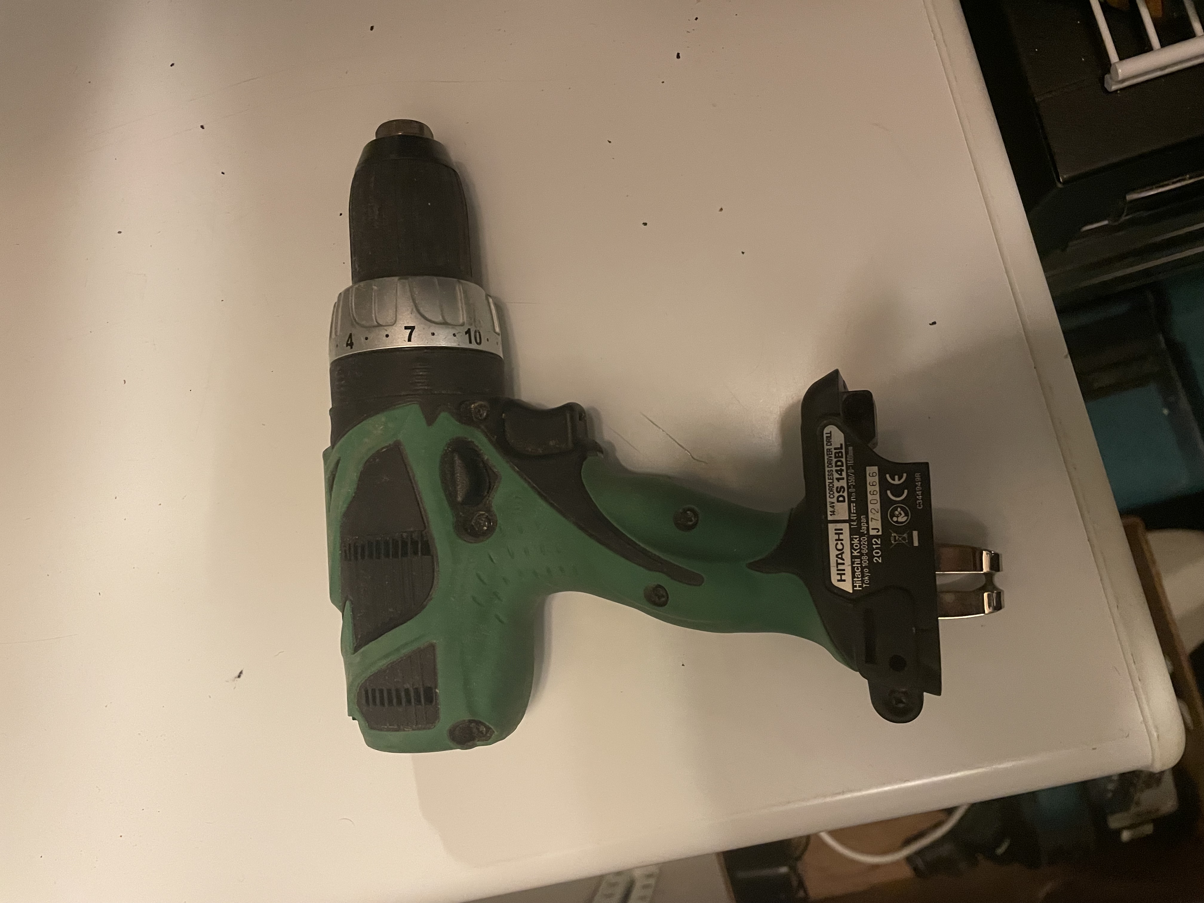 14,4w hitachi skrutrekker