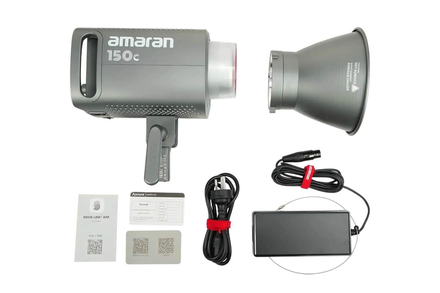 Amaran 150c rgbw light w/ softbox dome