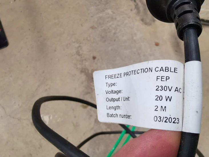 Sulanapitokaapeli 2 m