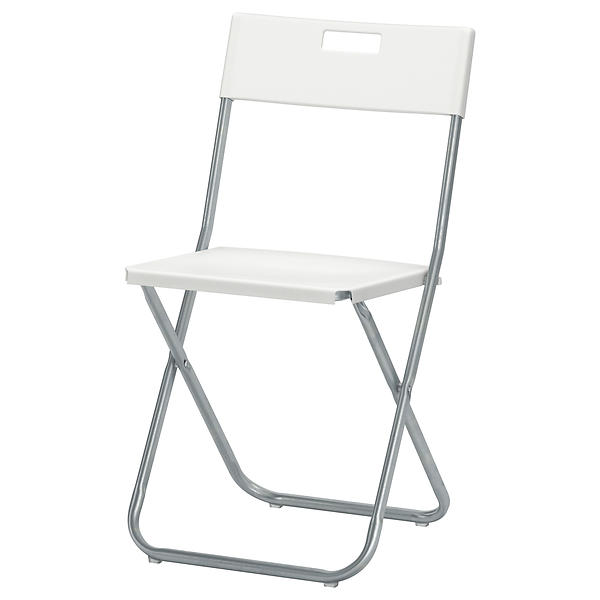 Ikea klappstolar vita - per styck