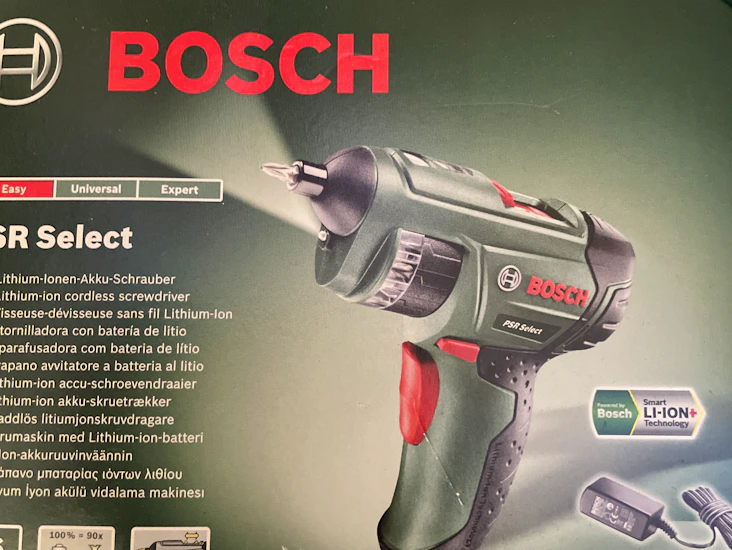 Bosch skrumaskin