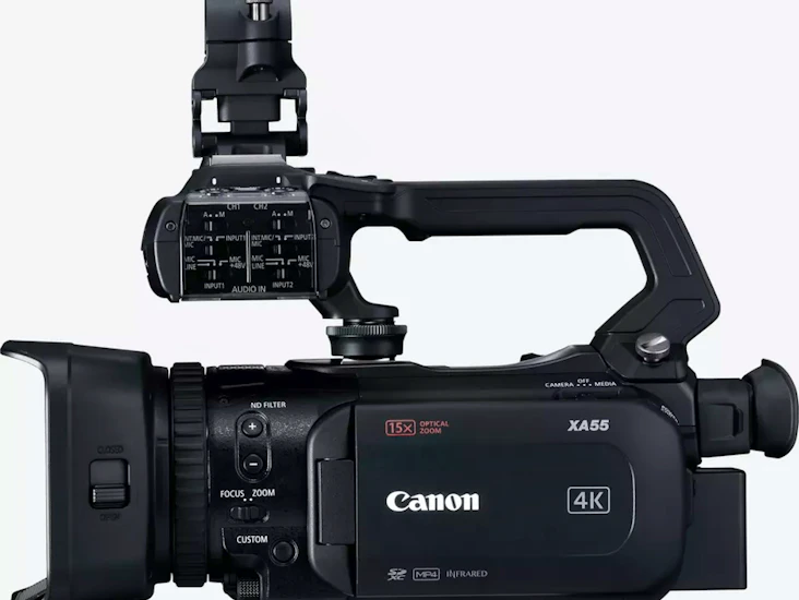 Canon xa55 kuvausvalmis paketti