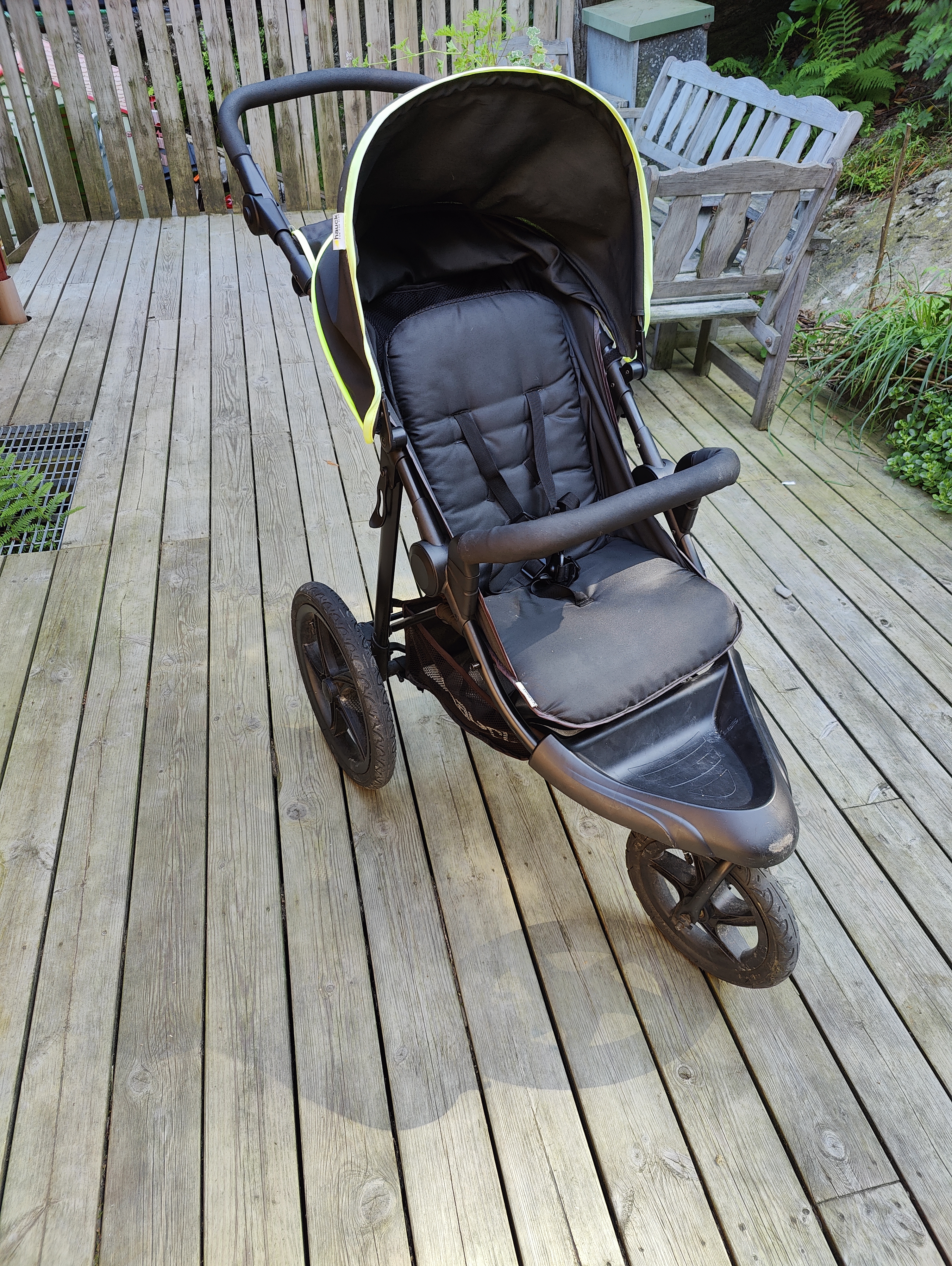 Joggingvagn hauck run for kids – perfekt för löpning och promenader