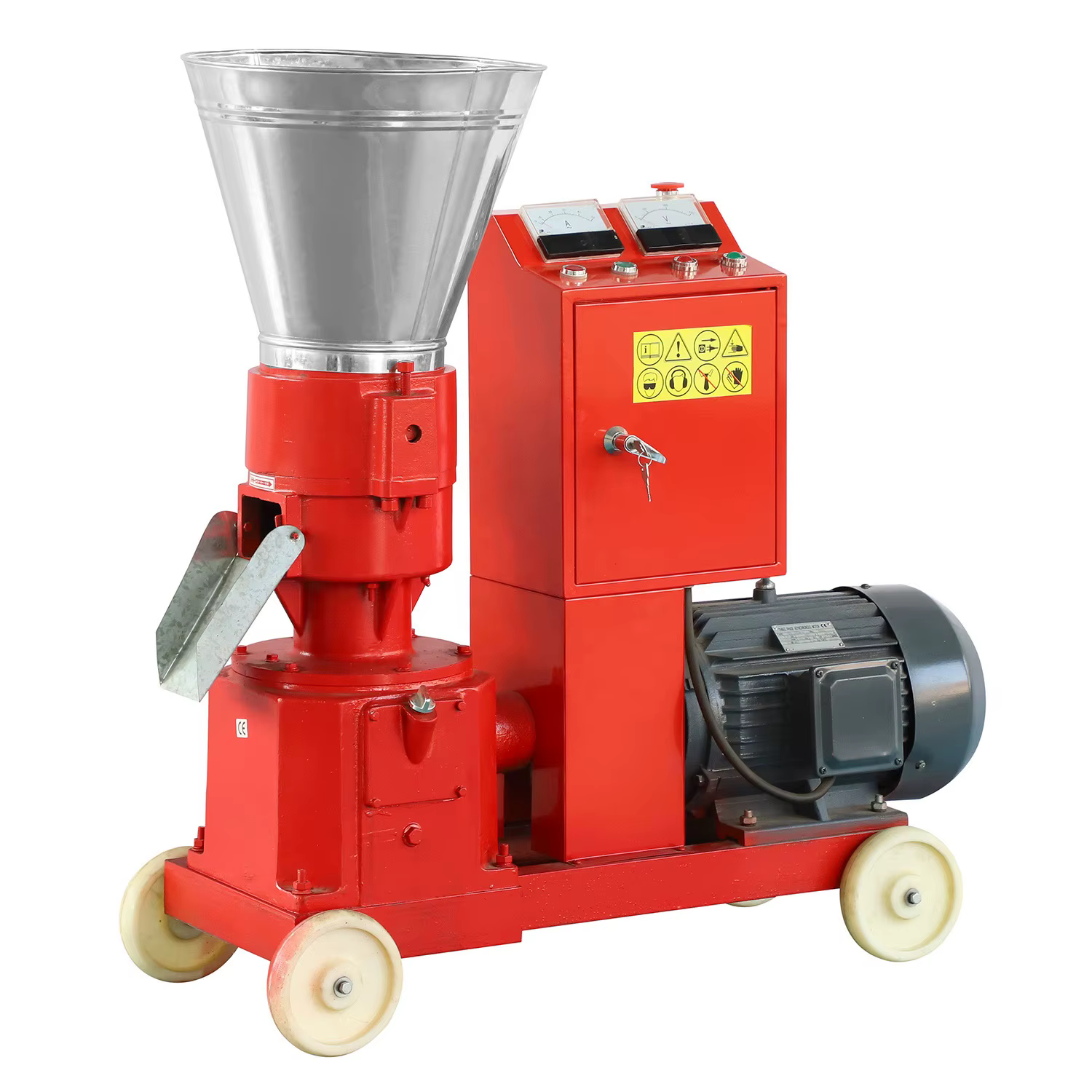 Pelletspress, foderpress. 