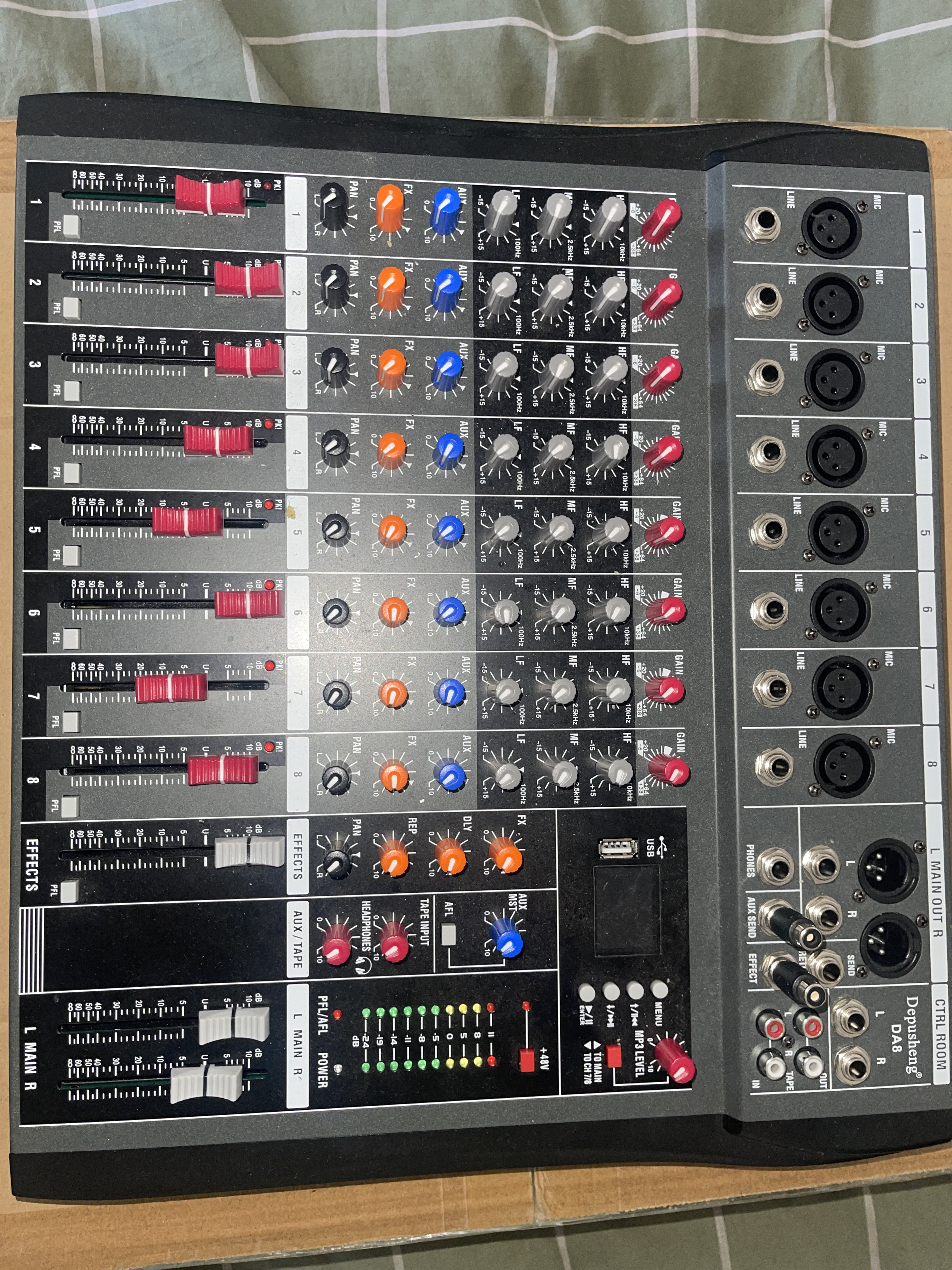 Depusheng da8 mixing console