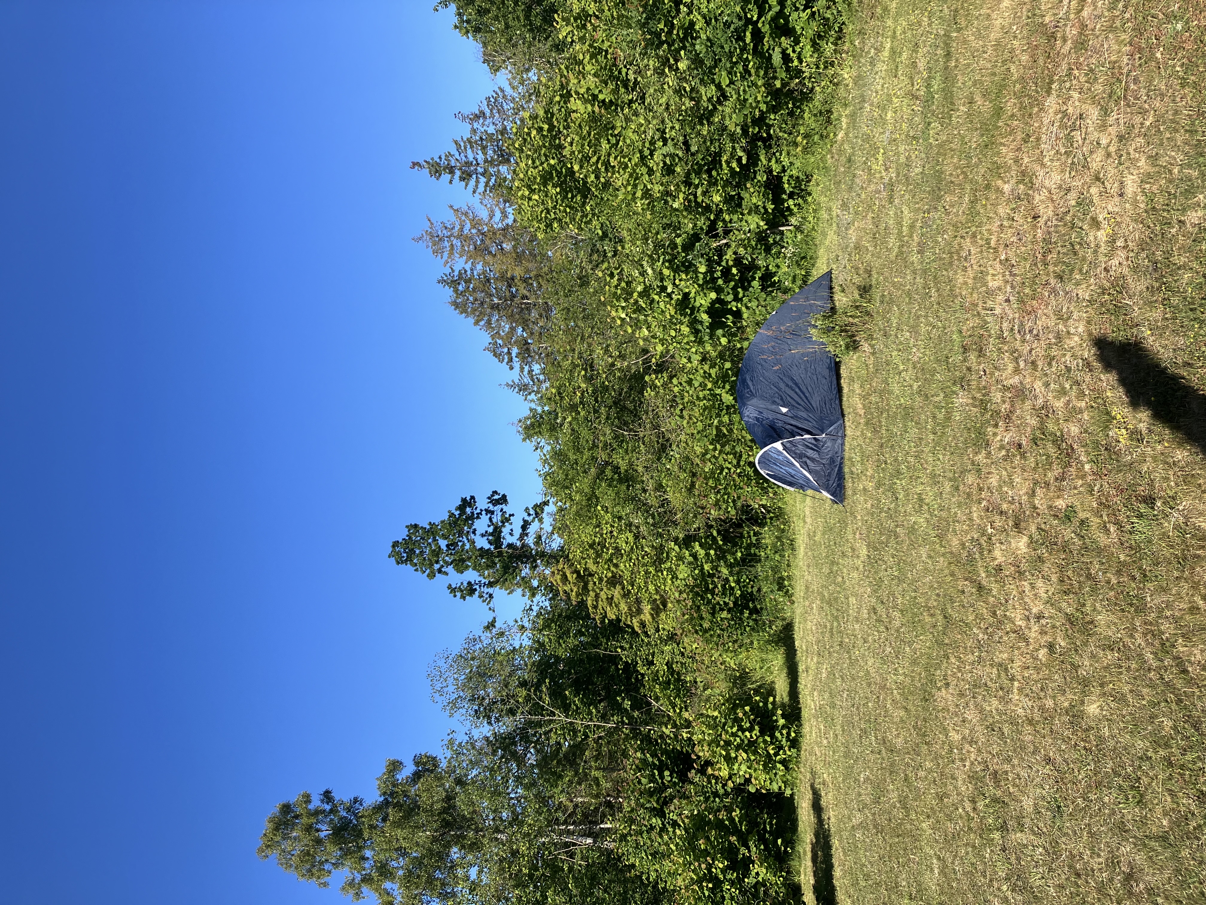 Enkelt 3 manna tält 