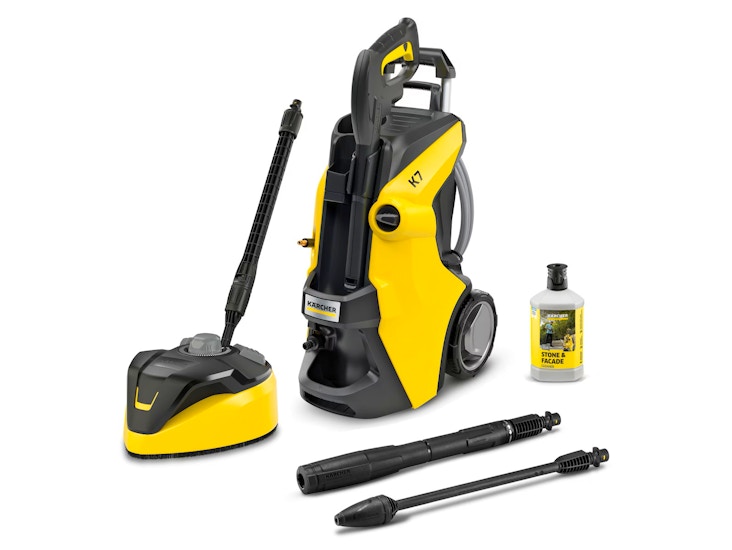 Kärcher k7 premium power flex med variopower strålerør terassevasker, teleskoplans, vario powerdyse og skumdyse