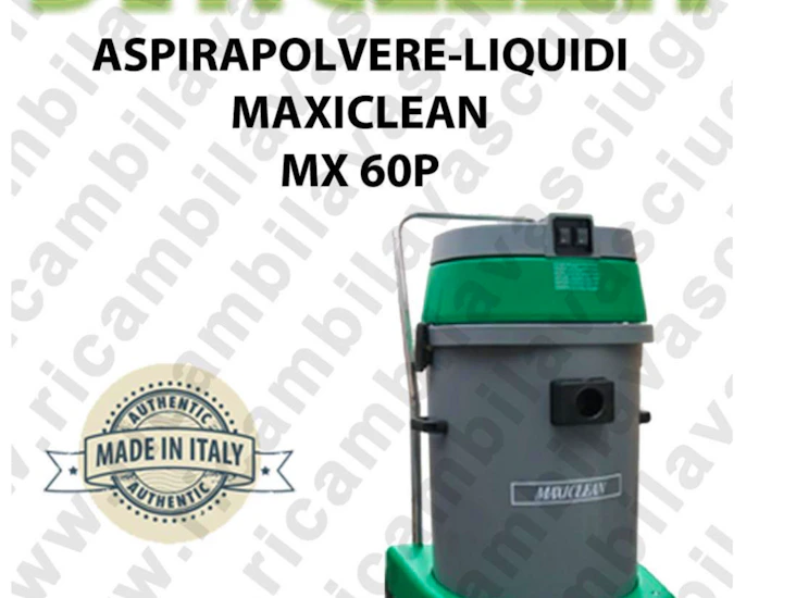 Maxiclean mx 60p vacuum cleaner wet and dry synclean