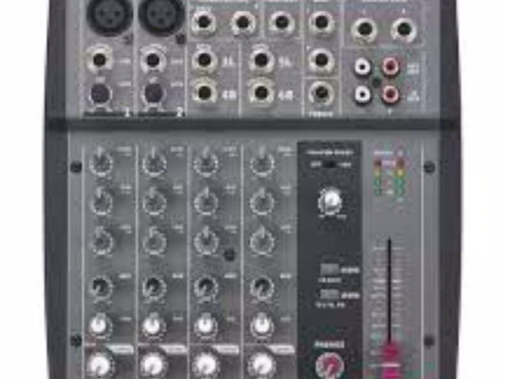 Mindre ljudmixer 6 ch