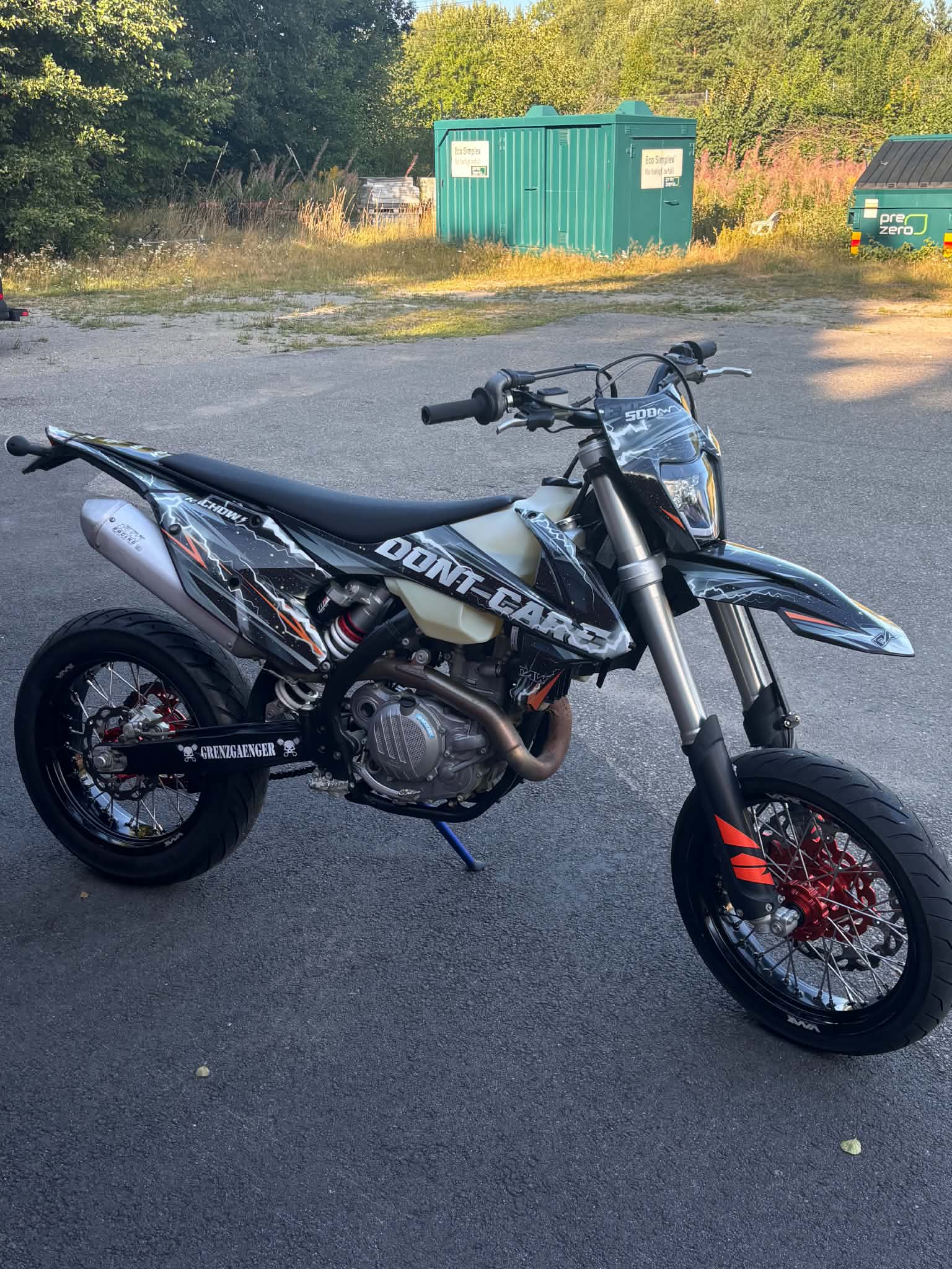 Ktm exc 500 motard 