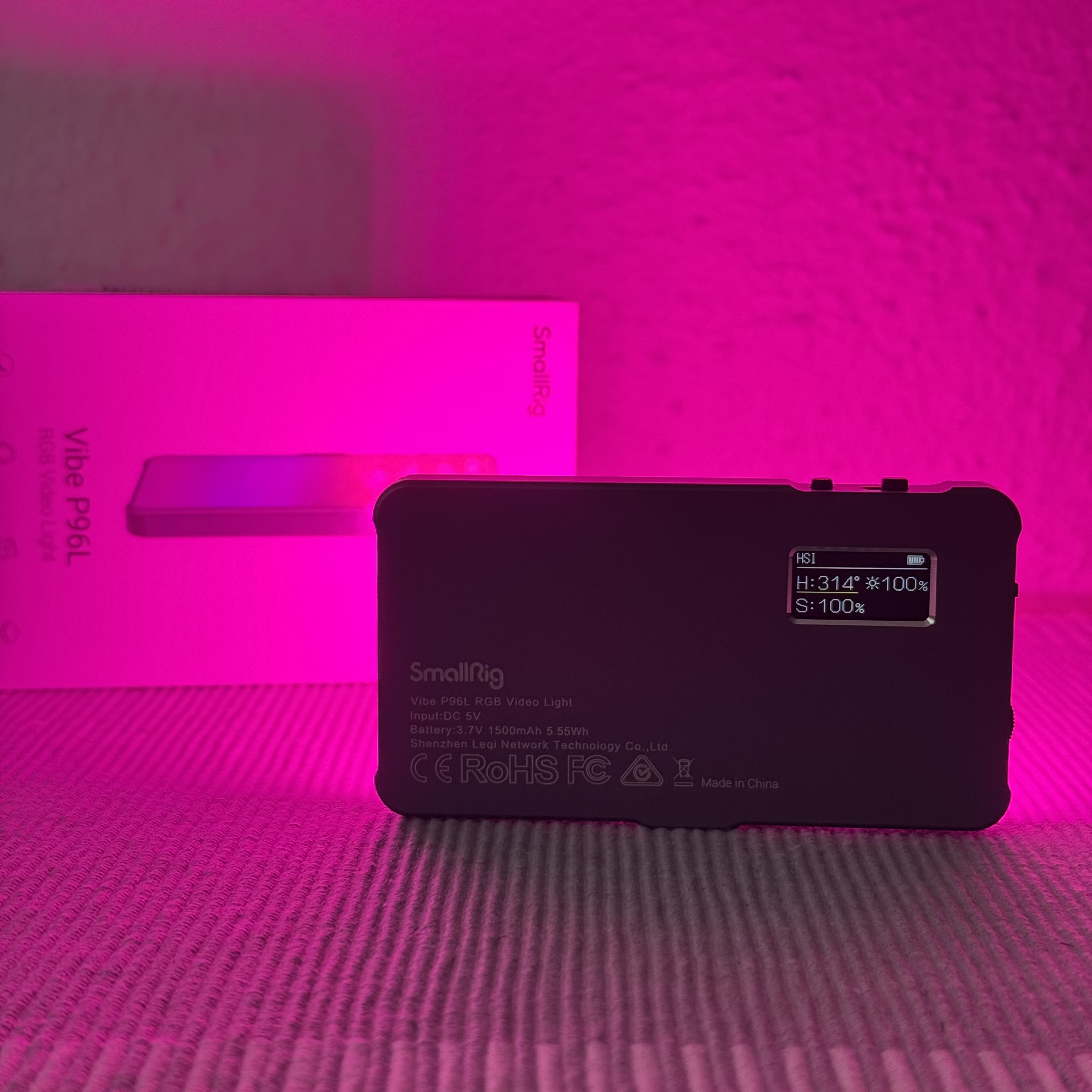 Rgb smallrig light p96l