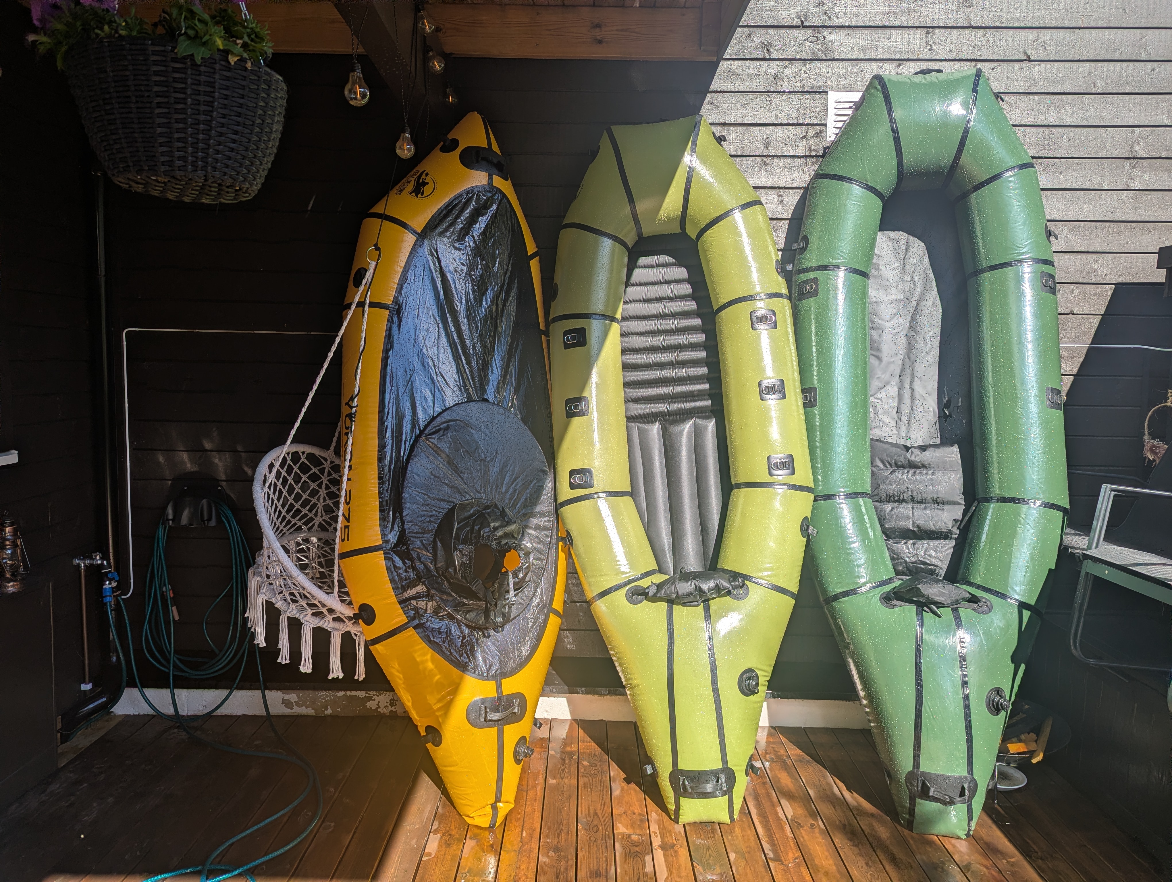 3 stk packraft