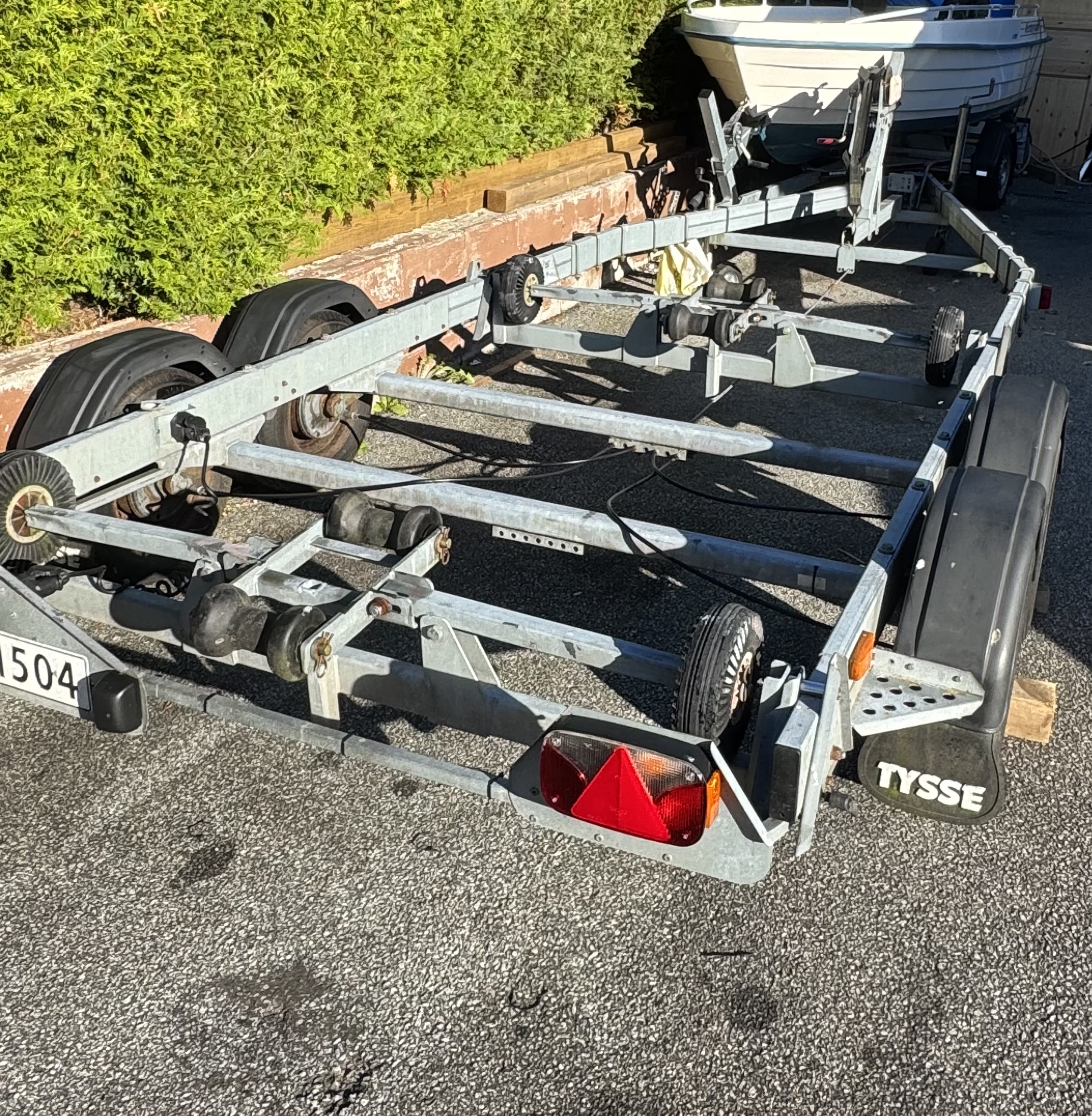Båthenger 2600kg, 23 fot