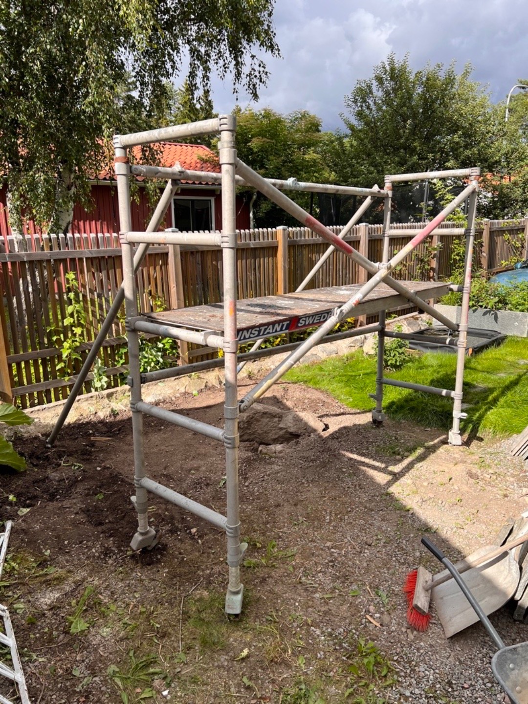 Rullställning zip-up.