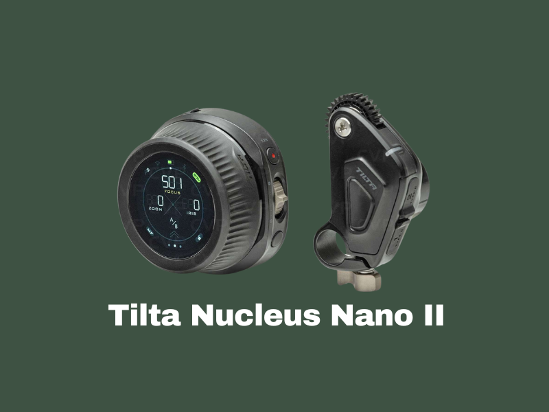 Tilta nucleus nano ii follow focus wireless lens control system