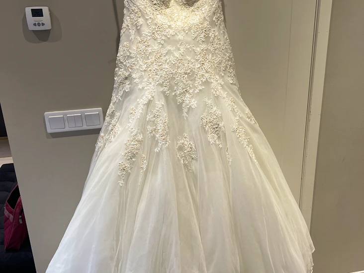 San patrick bröllopsklänning