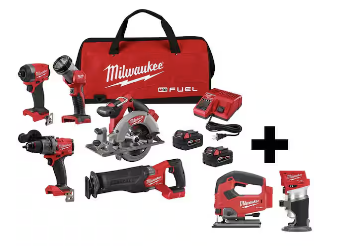 Milwaukee m18 fuel verktøysett