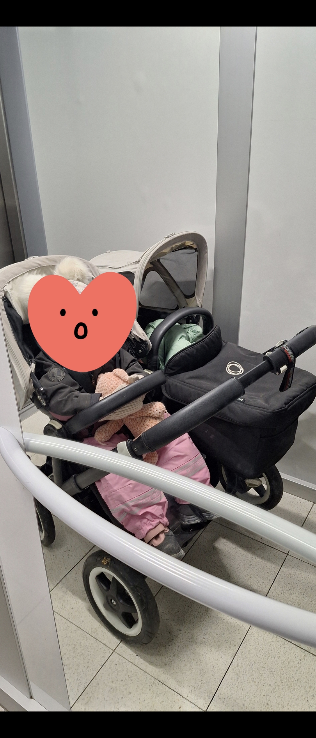 Bugaboo double stroller 