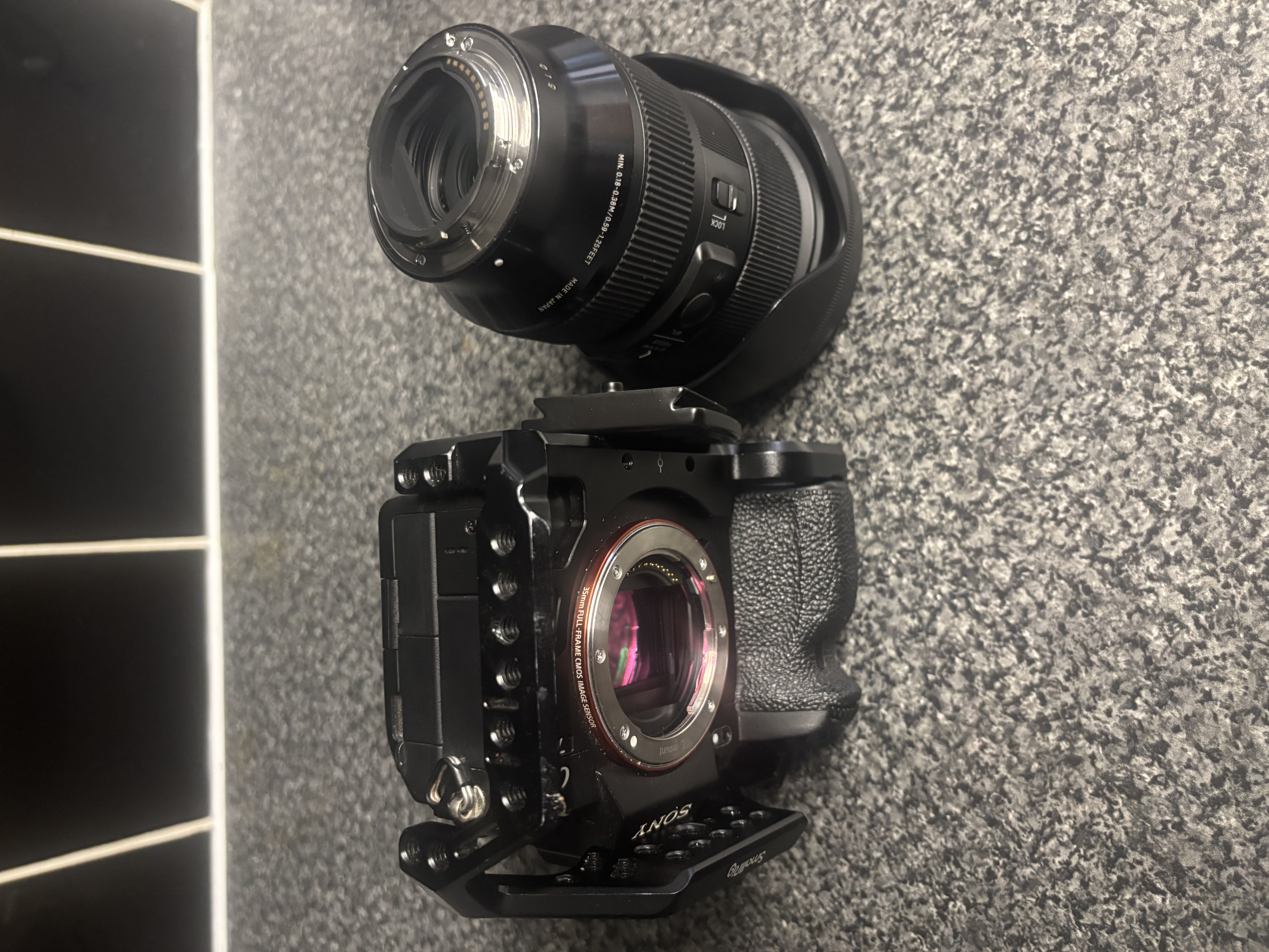 Sony a7s iii + sigma 24-70mm zoom lens mirrorless camera 4k sony a7siii a7 a7s3