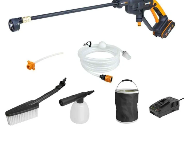 Worx hydroshot cordless pressure washer - no outside tap needed