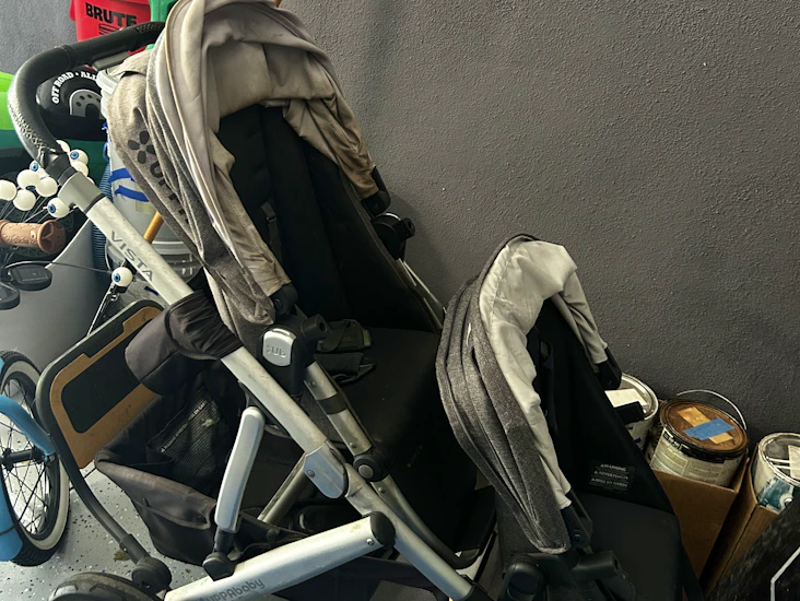 Uppababy single or double stroller