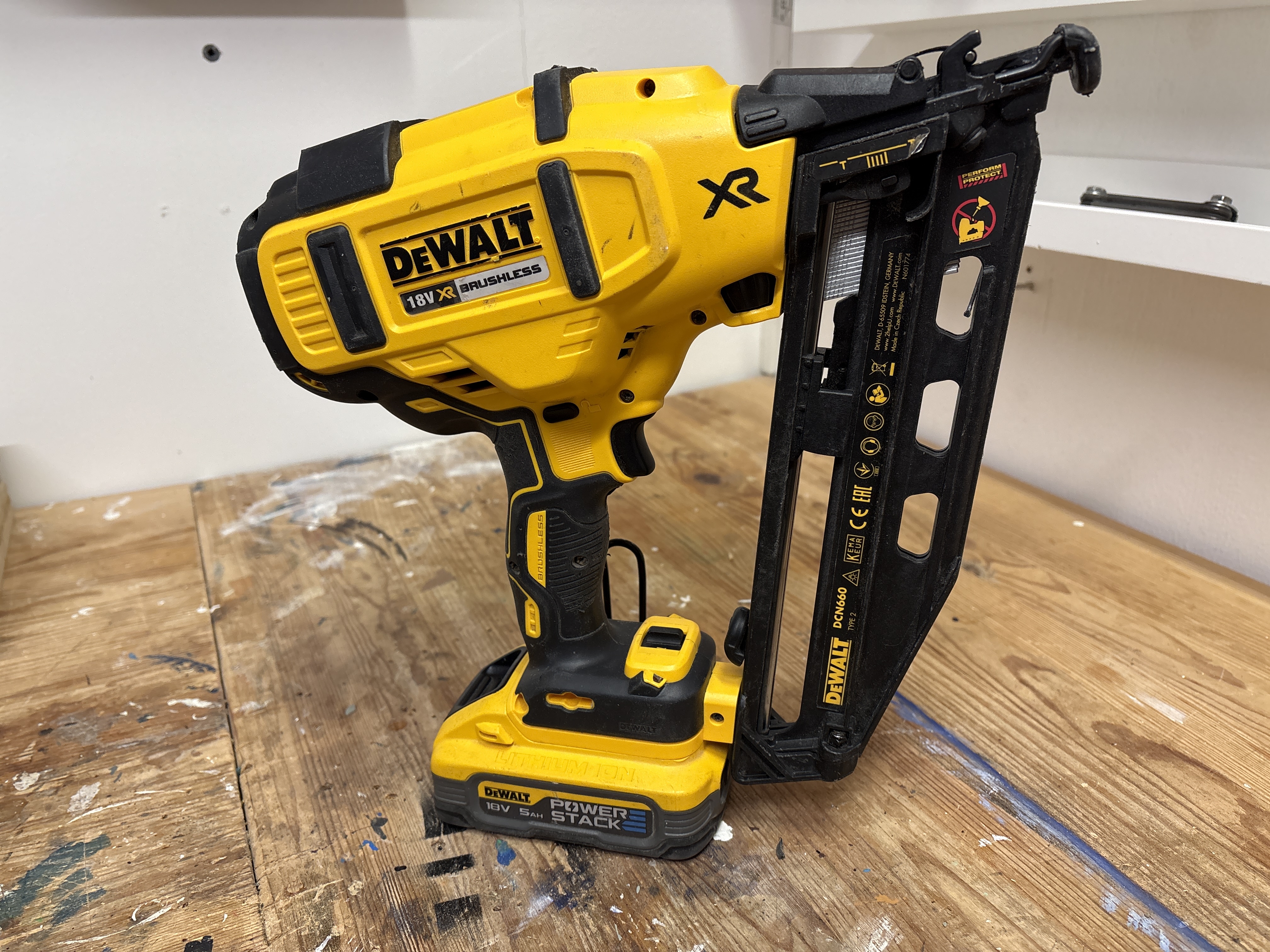 Spik/dyckertpistol batteridriven dewalt