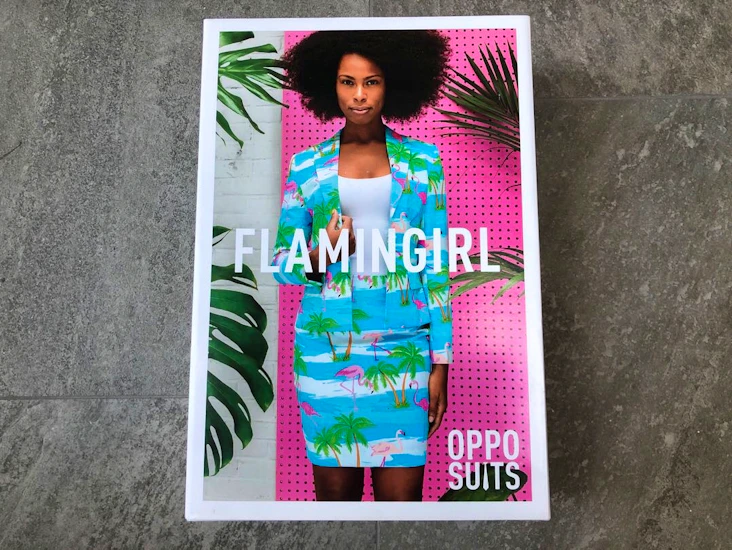 Flamingokostym - flamingirl från opposuits