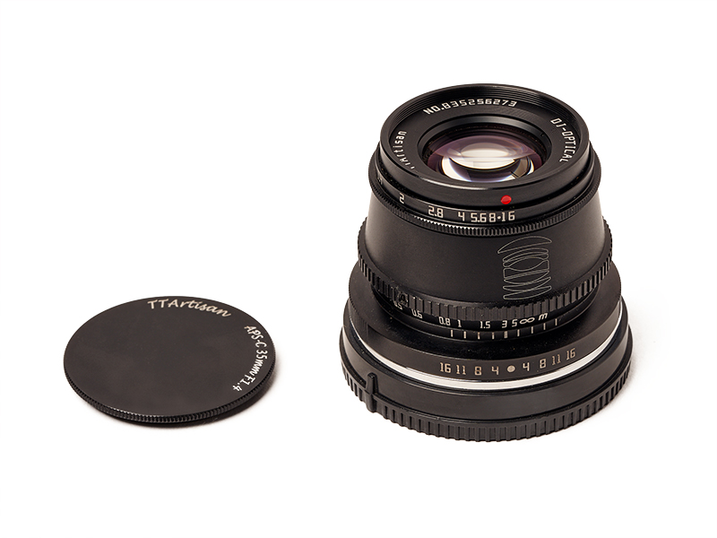 Ttartisan 35mm f1.4 manual focus aps-c - e mount