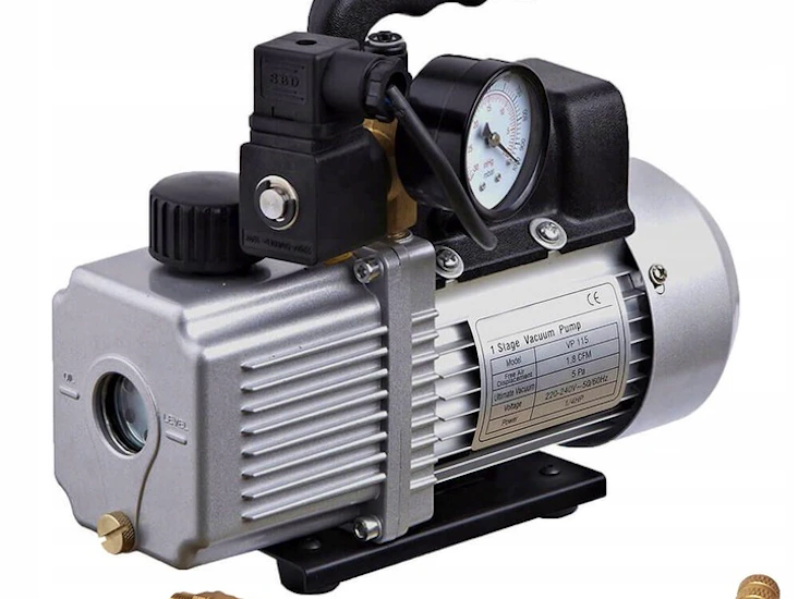 Vakuumpumpe med kuleventil og 5,7 l vakuumkammer