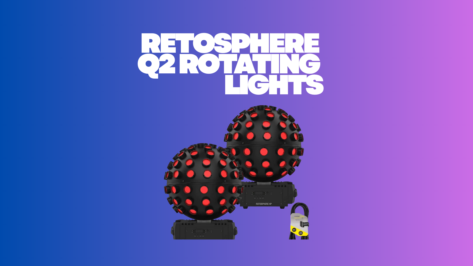 Retosphere q3 rotating lights 