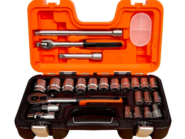 Bahco hylsnyckelsats 10-24, 27, 30 och 32 mm