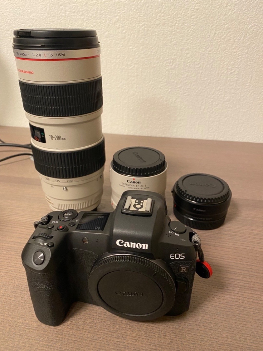 Canon eos r + canon 70-200mm 2.8 l+50mm
