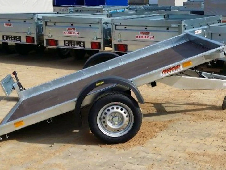 Litet obromsat maskinsläp