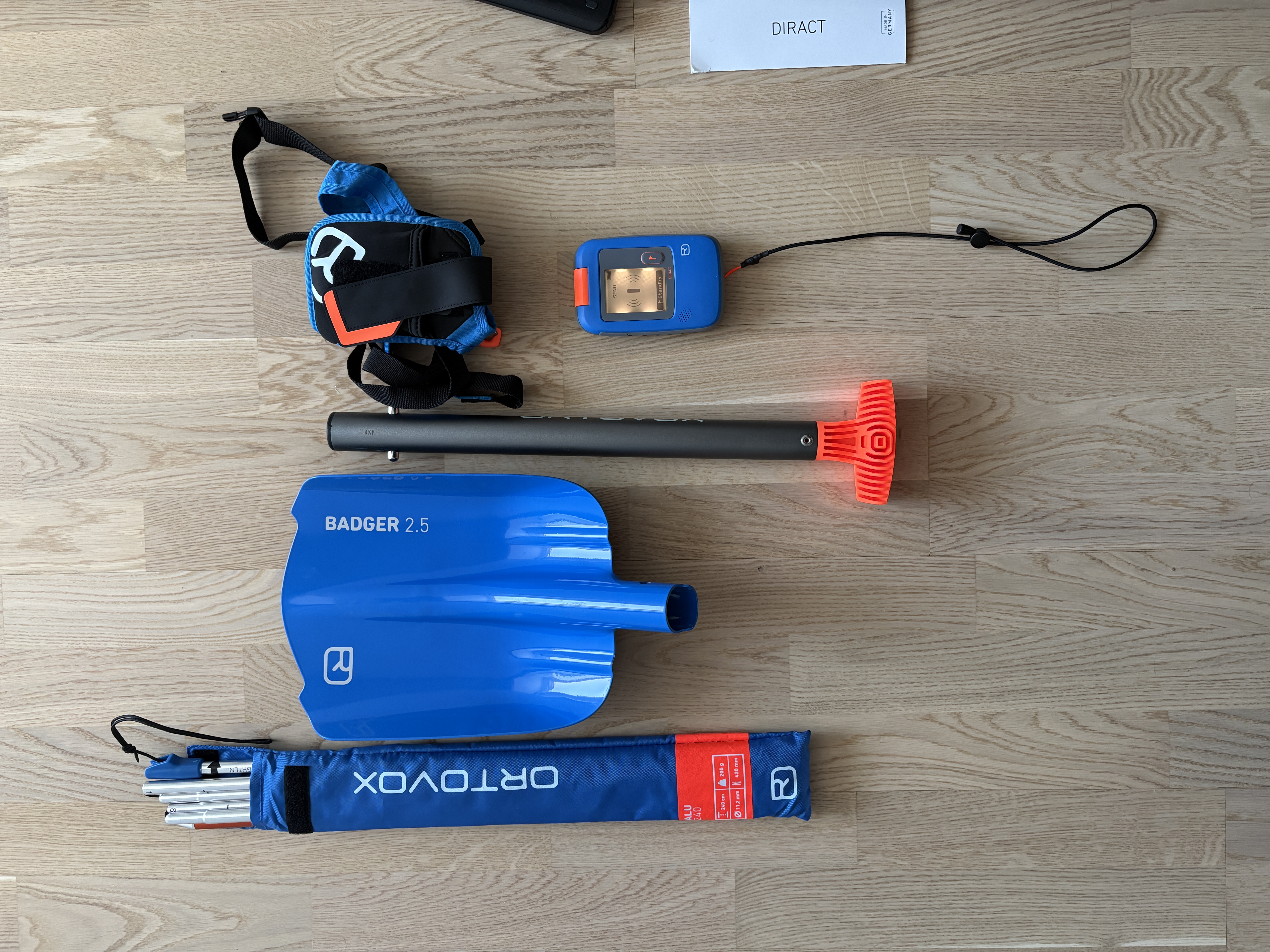 Ortovox diract rescue set