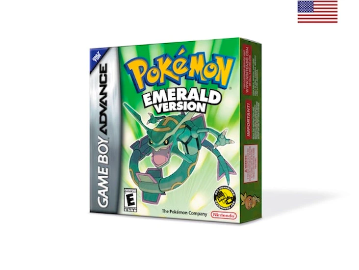Authentic pokémon emerald