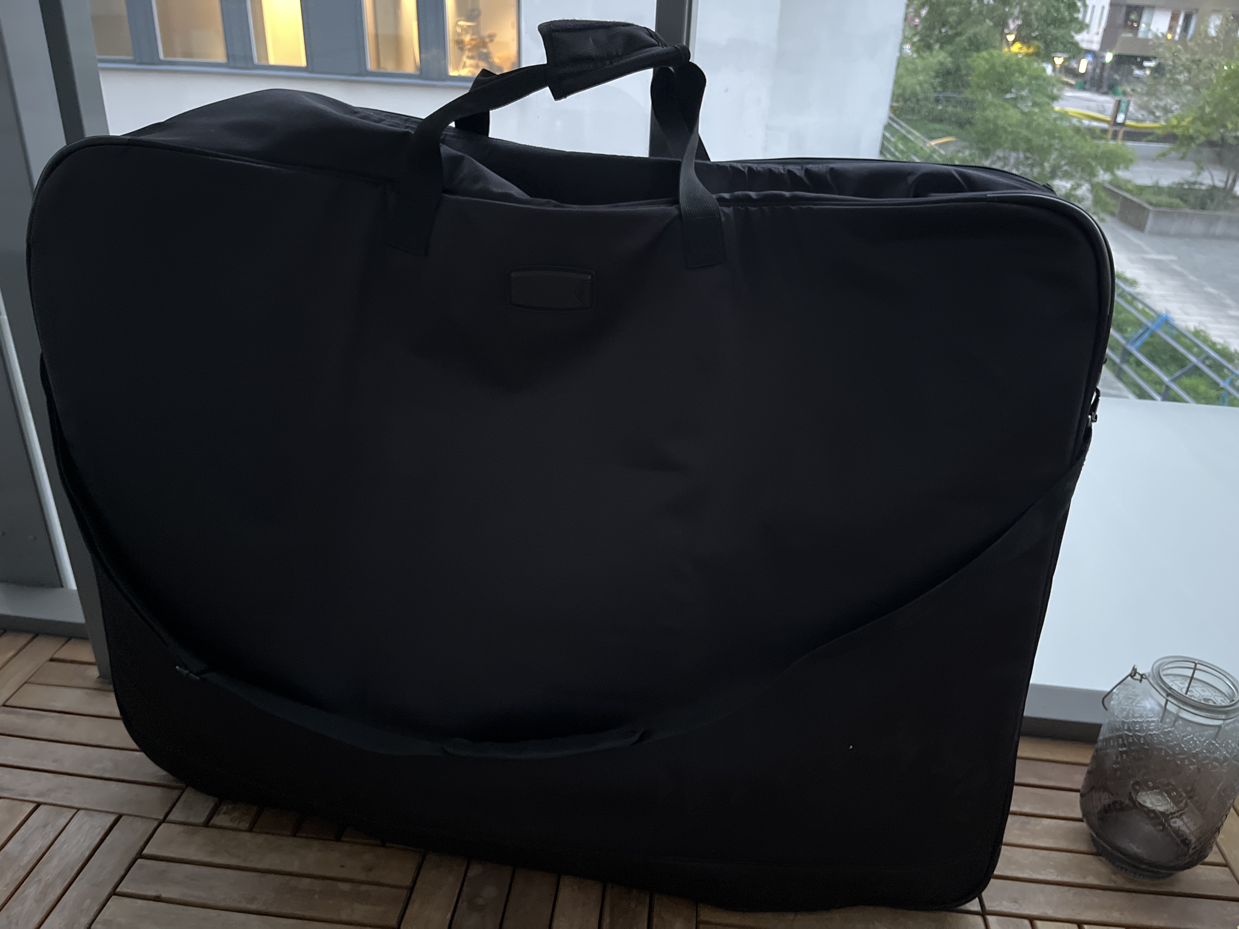 Transportväska för babyjogger dubbel barnvagn 