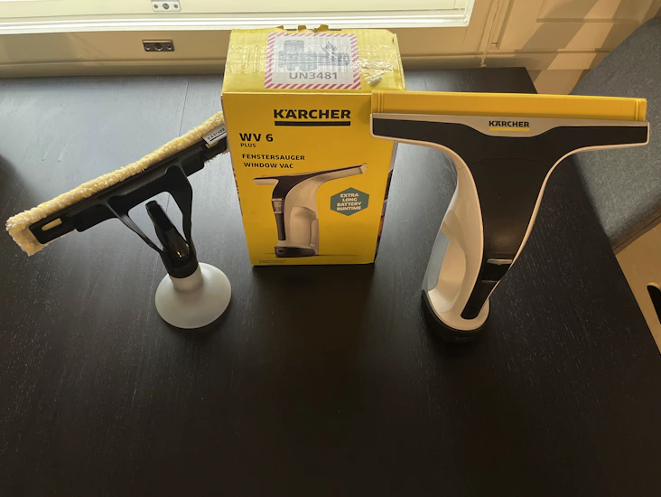 Annetaan vuokralle kärcher ikkunapesuri
