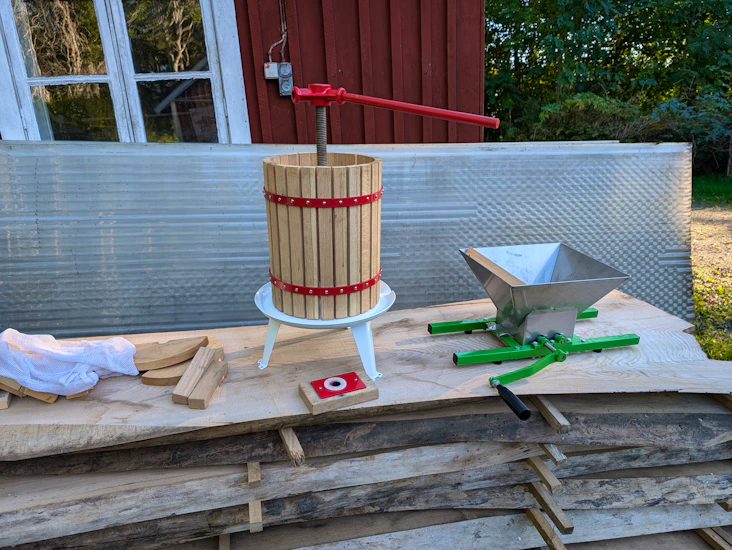 Fruktpress och fruktkross