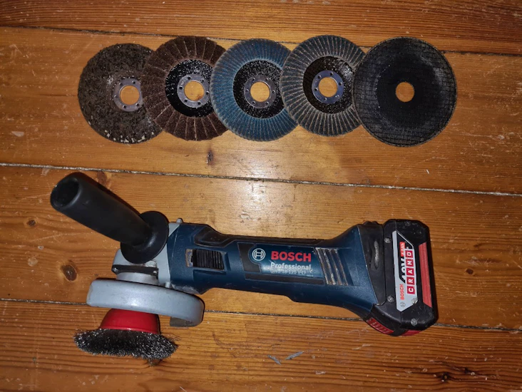 Bosch professional gws 18-125 vli