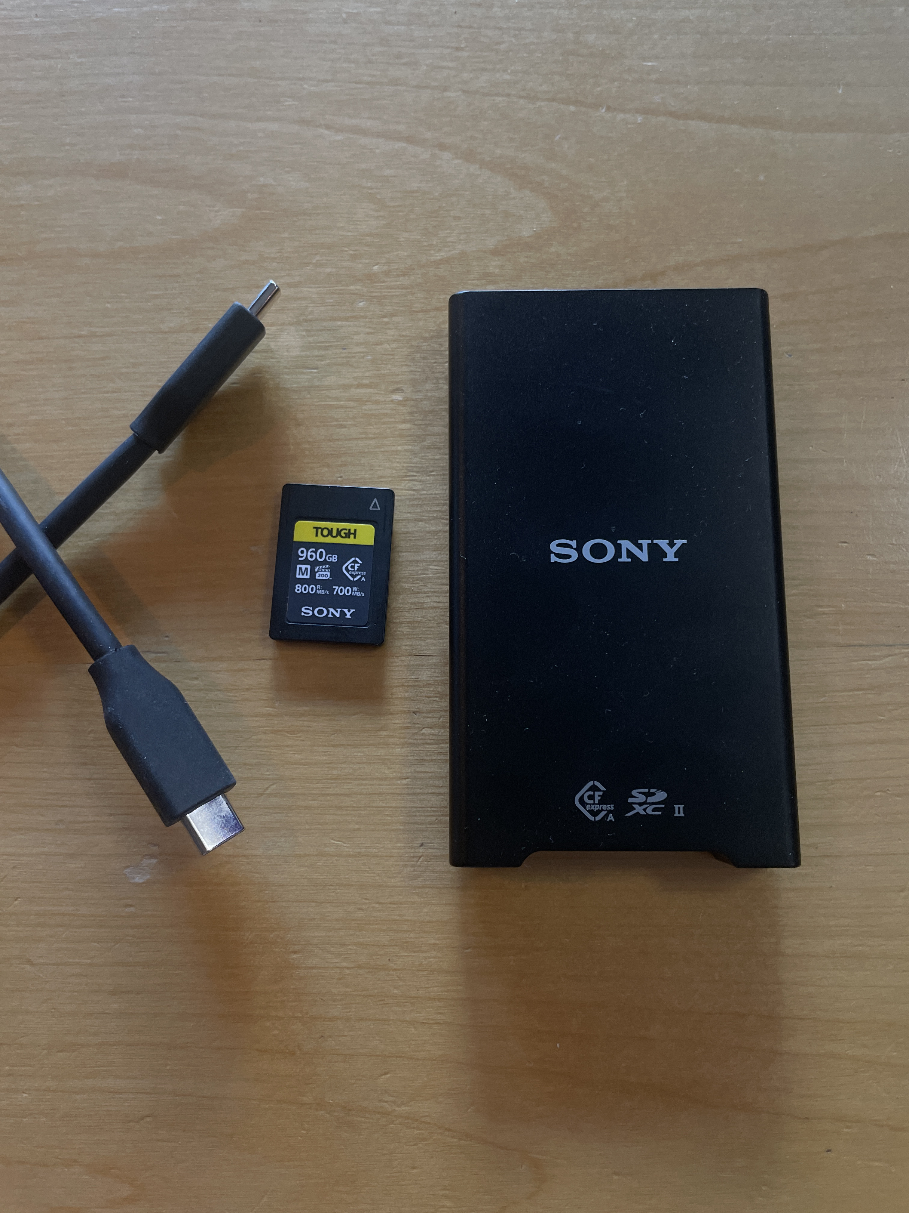 Sony tough cf express kort 960gb