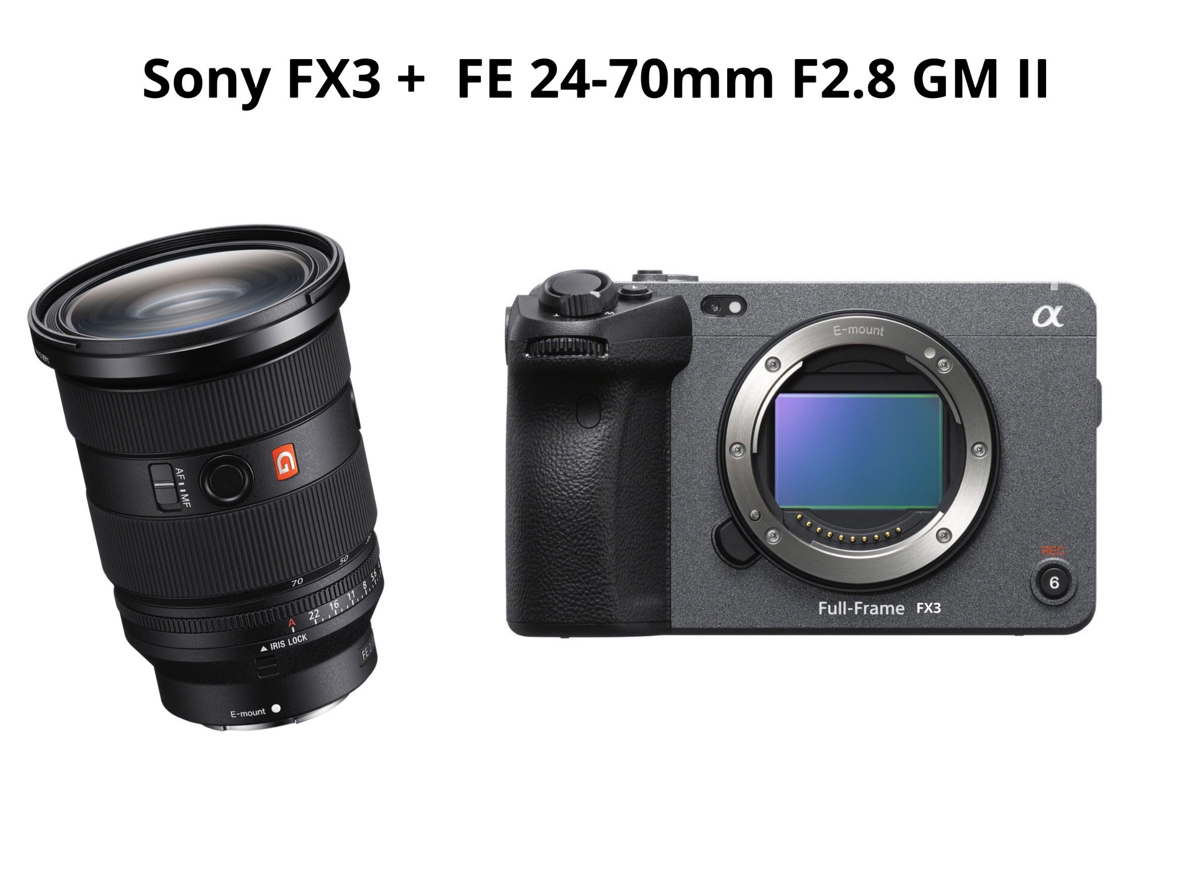 Sony fx3 + fe 135mm f1.8 gm