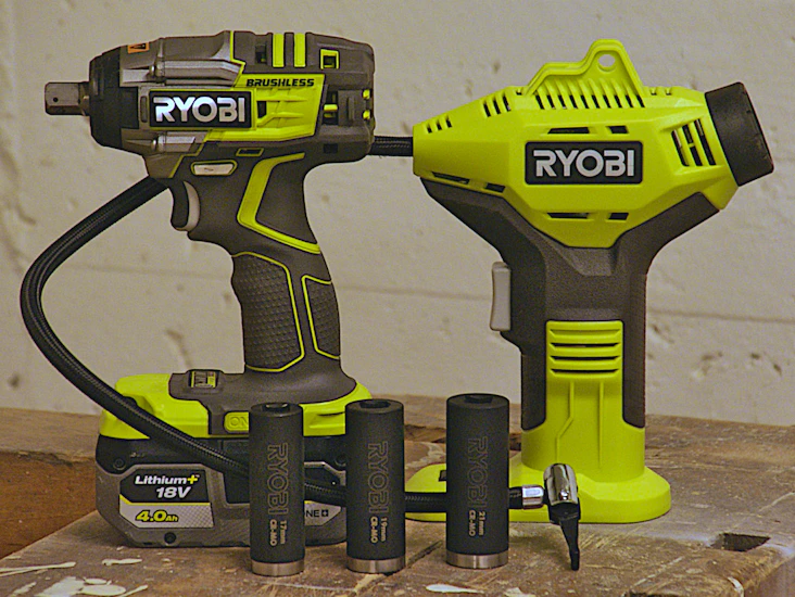 Hjulbytespaket ryobi