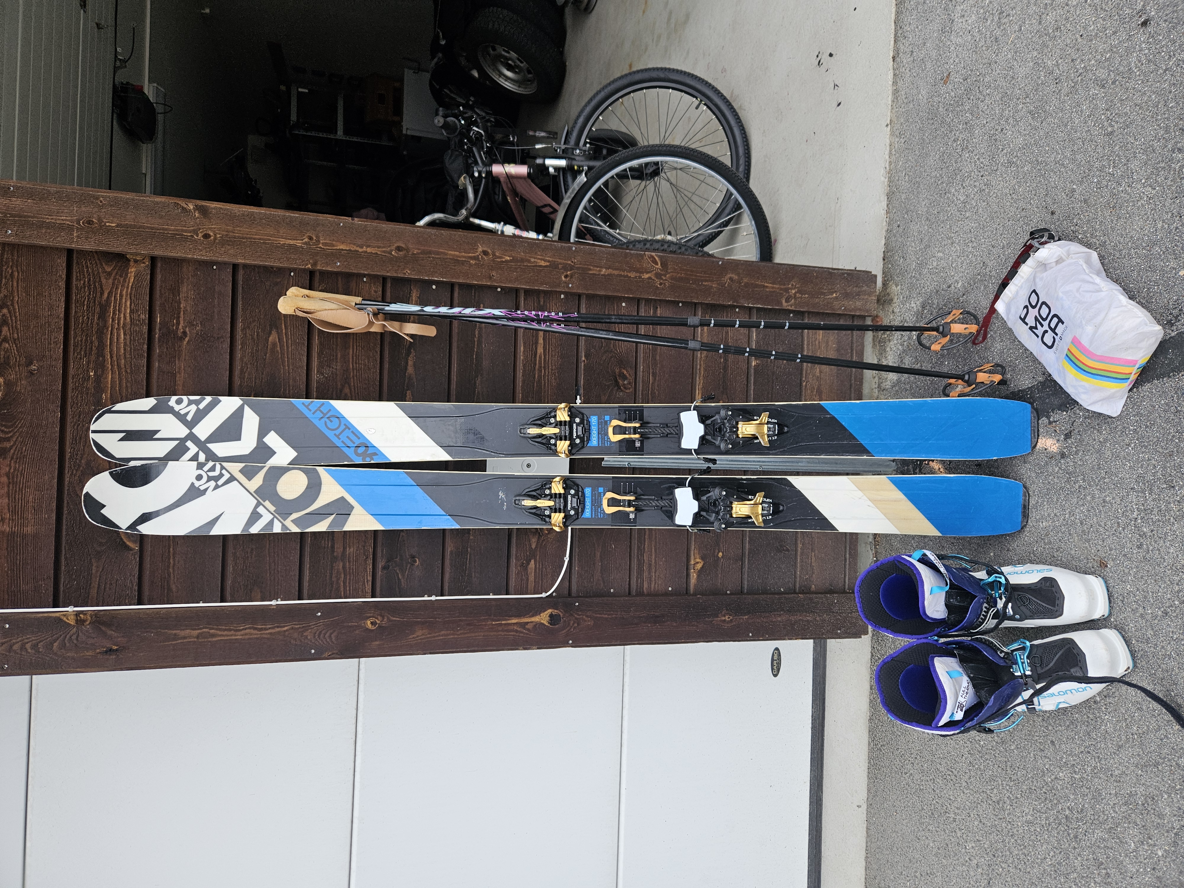 Randonee/topptur pakke